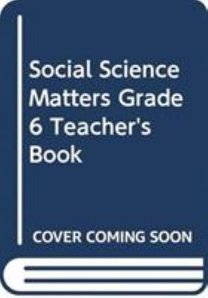 Cover for Lee Smith · Social Science Matters Grade 6 Teacher's Book (Taschenbuch) [Teacher's edition] (2002)