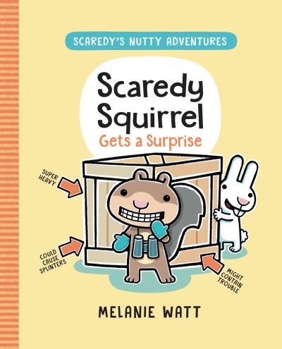 Cover for Mélanie Watt · Scaredy Squirrel Gets a Surprise (Buch) (2022)