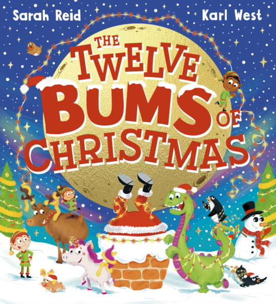 Cover for Sarah Reid · The Twelve Bums of Christmas (PB) (Paperback Book) (2025)