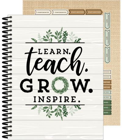 Cover for Carson Dellosa Education · Farmhouse Teacher Planner (Buch) (2023)