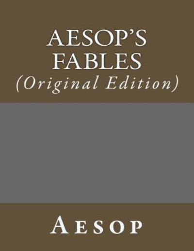 Cover for Aesop · Aesop's Fables (Paperback Book) (2017)