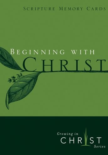 Cover for The Navigators · Beginning With Christ (Flashcards) (2011)