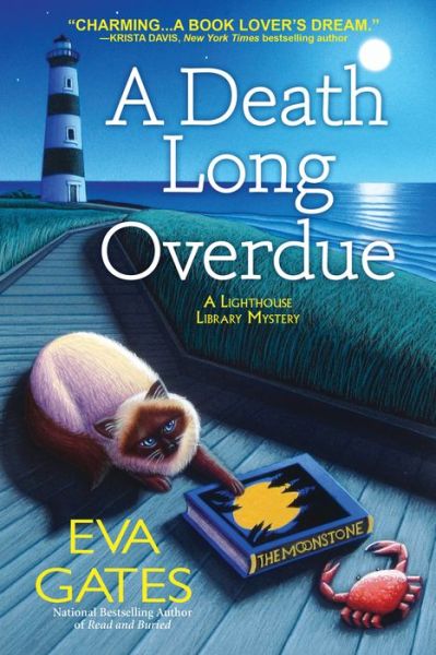 Cover for Eva Gates · A Death Long Overdue: A Lighthouse Library Mystery (Hardcover Book) (2020)