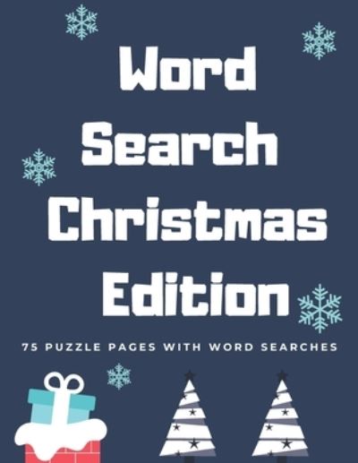 Cover for In Point Puzzle Books · Word Search Christmas Edition (Paperback Book) (2019)