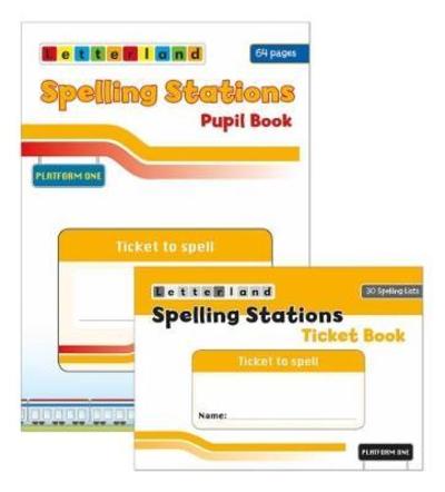 Spelling Stations 1 - Pupil Pack - Abigail Steel - Inne - Letterland International - 9781782483588 - 1 marca 2018