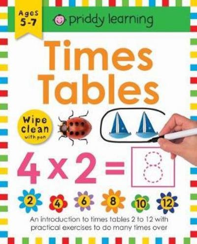 Cover for Priddy Books · Times Tables - Wipe Clean Workbooks (Spiralbok) (2017)