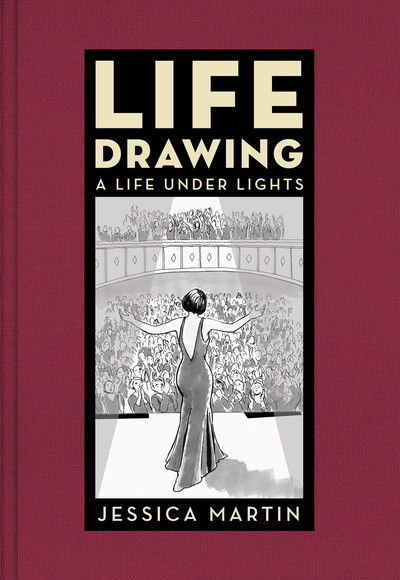 Cover for Jessica Martin · Life Drawing: A Life Under Lights (Hardcover Book) (2019)