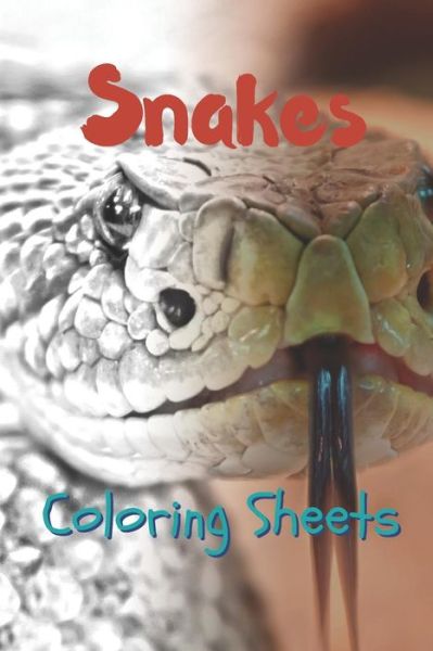 Snake Coloring Sheets - Julian Smith - Books - Independently Published - 9781797630588 - February 20, 2019