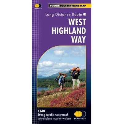 Cover for Harvey Map Services Ltd. · West Highland Way - Trail Map XT40 (Landkarten) (2018)