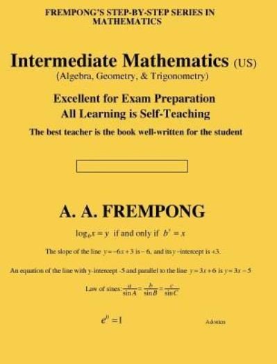 Cover for A a Frempong · Intermediate Mathematics (US) (Innbunden bok) (2017)