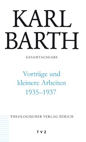 Cover for Barth · Vorträge und kleinere Arbeiten 19 (Book) (2019)