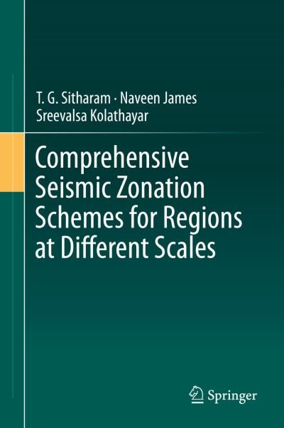 Cover for James · Comprehensive Seismic Zonation Schemes for Regions at Different Scales (Buch) [1st ed. 2018 edition] (2018)