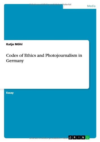 Cover for Möhl · Codes of Ethics and Photojournalis (Book) (2011)