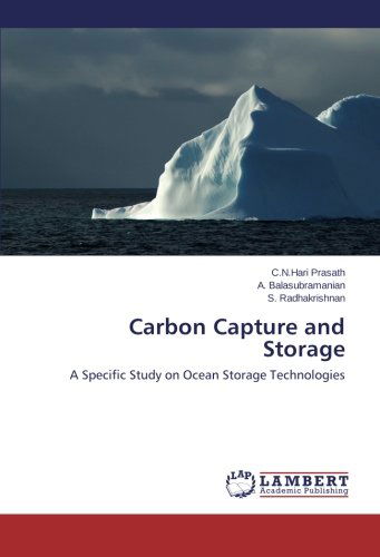 Cover for S. Radhakrishnan · Carbon Capture and Storage: a Specific Study on Ocean Storage Technologies (Pocketbok) (2014)