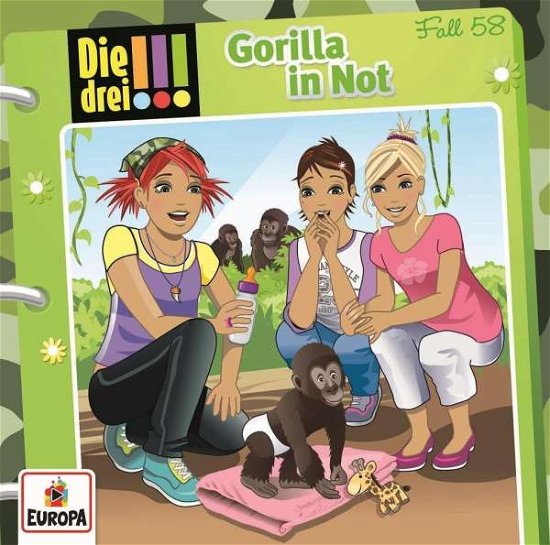 Cover for Die Drei !!! · Die drei !!!.58,CD (Book)