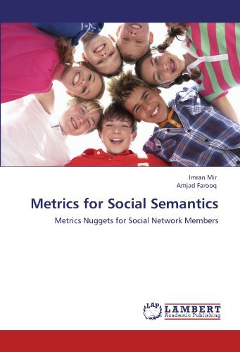 Cover for Amjad Farooq · Metrics for Social Semantics: Metrics Nuggets for Social Network Members (Pocketbok) (2011)