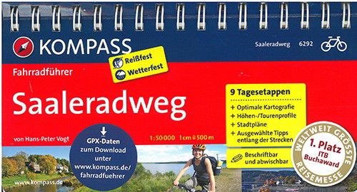 Cover for Mair-Dumont / Kompass · Kompass Fahrradführer 6292: Saaleradweg (Book) (2013)