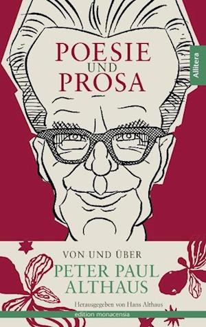 Cover for Peter Paul Althaus · Poesie und Prosa von und über Peter Paul Althaus (Paperback Book) (2014)