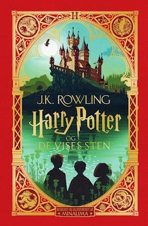Cover for J. K. Rowling · Harry Potter: Harry Potter 1 - Harry Potter og De Vises Sten - pragtudgave (Inbunden Bok) [9:e utgåva] (2020)