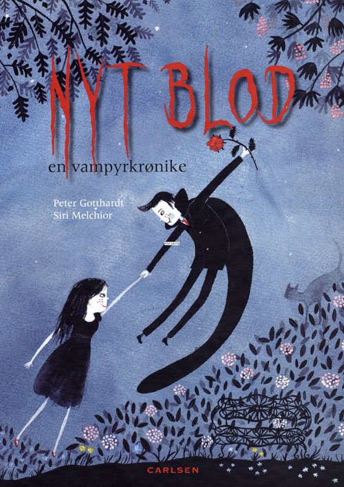 Cover for Peter gotthardt · Nyt blod - en vampyrkrønike (Gebundesens Buch) [1. Ausgabe] (2009)