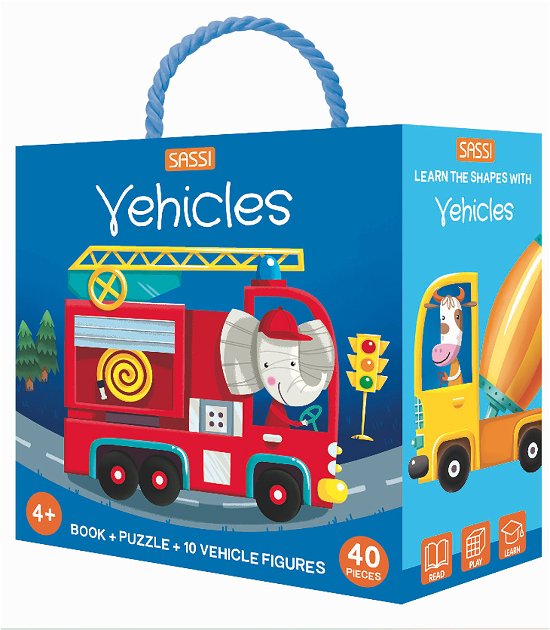 Cover for Q Box Learn Shapes with Vehicles · Qbox the Vehicles (N/A) (2021)