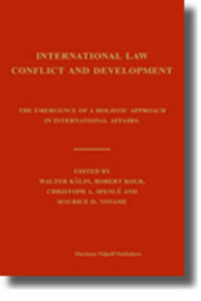 Cover for Forthcoming · International Law, Conflict and Development (Hardcover Book) (2010)