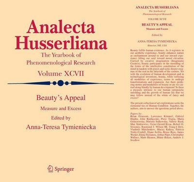 Beauty's Appeal: Measure and Excess - Analecta Husserliana - A-t Tymieniecka - Books - Springer - 9789048176588 - November 11, 2010