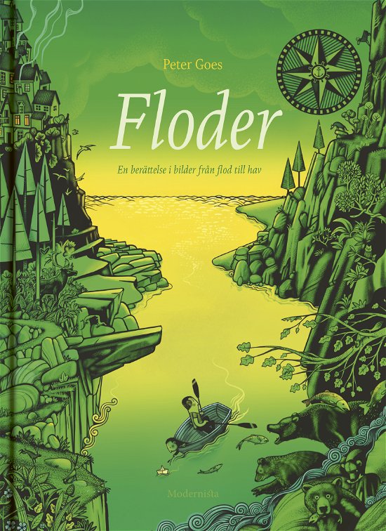 Cover for Peter Goes · Floder: En berättelse i bilder från flod till hav (Kort) (2024)