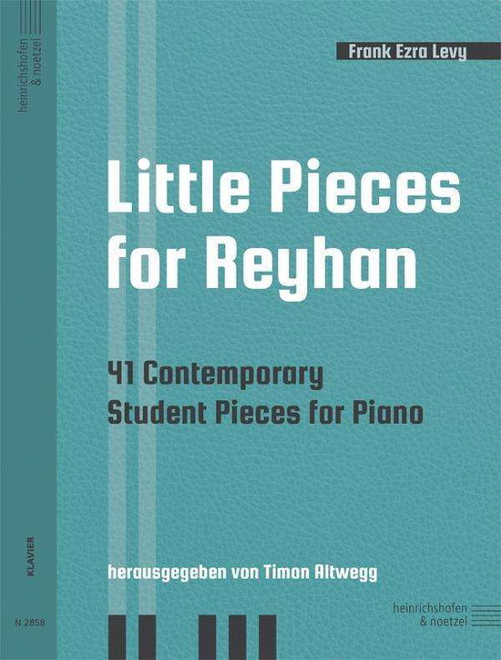 Cover for Levy · Little Pieces for Reyhan, Klavier, (Book)