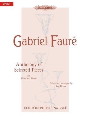 Cover for Gabriel Fauré · Anthologie ausgewählter Stücke für Flöte und Klavier (Pamflet) (2022)