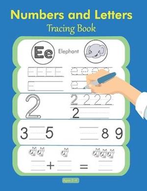 Cover for Mosaid Book Publishing · Numbers and Letters Tracing Book 2-4 (Book) (2020)