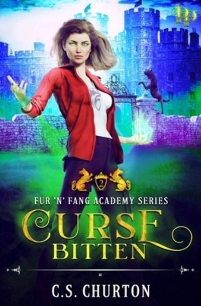 Cover for C S Churton · Curse Bitten (Fur 'n' Fang Academy Book 2) (Pocketbok) (2021)