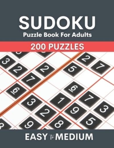 Cover for Pronob Kumar Singha · Sudoku Puzzle Book For Adults Easy To Medium (Taschenbuch) (2021)