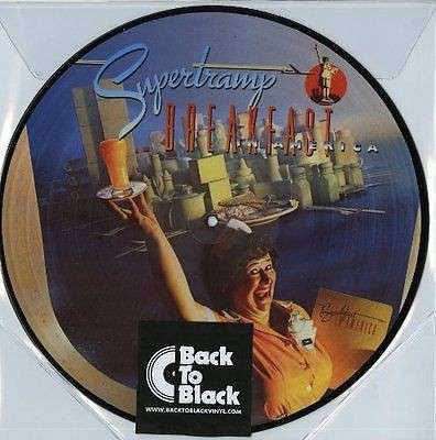 Breakfast In America (Picture Disc) - Supertramp - Musiikki - Universal Music - 0600753454589 - tiistai 6. marraskuuta 2018