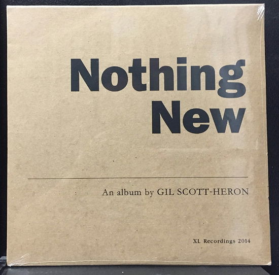 Nothing New - Gil Scott-heron - Music - XL RECORDINGS - 0634904057589 - August 30, 2018