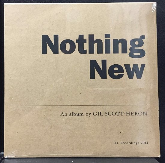 Nothing New - Gil Scott-heron - Muziek - XL RECORDINGS - 0634904057589 - 30 augustus 2018