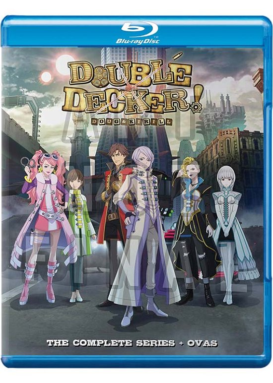 Cover for Double Decker Doug &amp; Kirill: Complete Series · Double Decker! Doug &amp; Kirill Complete Series + Ova (Blu-ray) (2020)