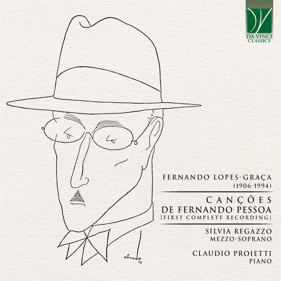 Cover for Fernando Lopes-Graca · Cancoes De Fernando Pessoa (CD) (2022)