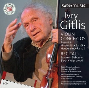 Violin Concertosrecital - Ivry Gitlis - Musik - HANSSLER CD - 0747313900589 - 29. januar 2016