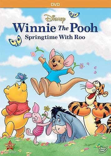 Cover for Winnie the Pooh Springtime with Roo (DVD) (2014)