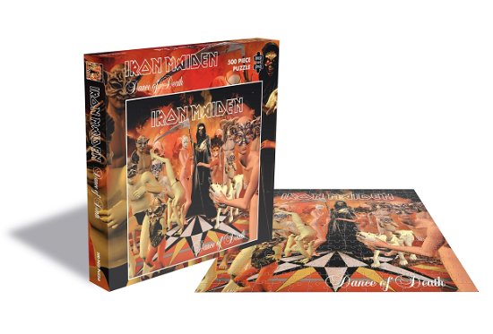 Dance Of Death (500 Piece Jigsaw Puzzle) - Iron Maiden - Brætspil - ZEE COMPANY - 0803341522589 - May 12, 2021