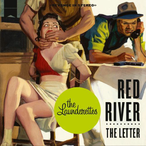 Cover for Launderettes · Red River / the Letter (7&quot;) (2011)