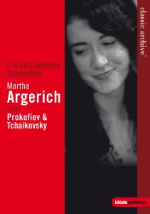 Cover for Argerich Martha · Tchaikovsky - Prokofiev: A Martha Argerich Celebration (DVD) (2012)