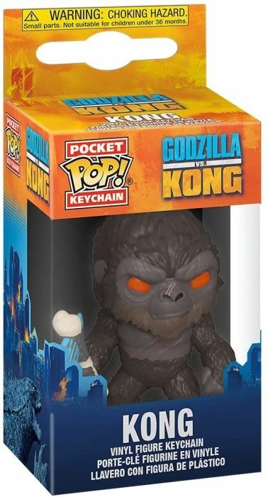 Cover for Funko Pop! Keychain: · Funko Pop! Keychain: - Godzilla Vs Kong- Pop! 3 (Legetøj) (2021)
