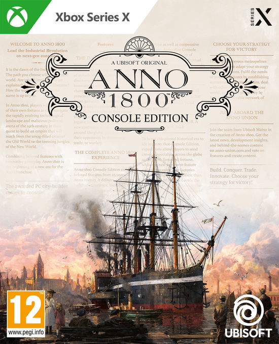 Cover for Ubisoft · Anno 1800 - Console Edition (xbox Series X) (XBOX) (2023)