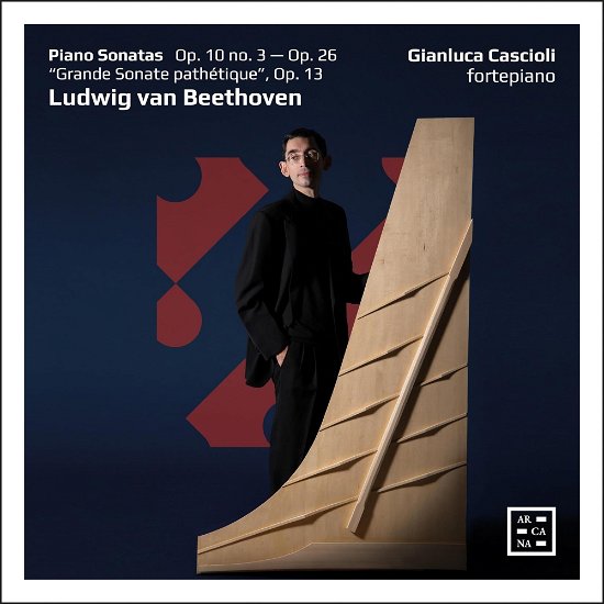 Cover for Gianluca Cascioli · Beethoven: Piano Sonatas / Op. 10 No. 3 / Op. 26 &amp; Grande Sonate Pathetique / Op. 13 (CD) (2024)