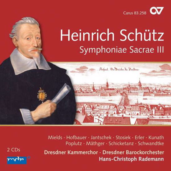 Symphoniae Sacrae III Vol. 12 - Schutz / Mields / Dresdner Kammerchor - Musik - CARUS - 4009350832589 - 8. januar 2016