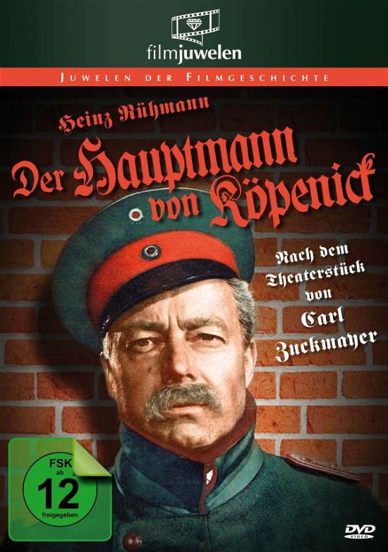 Cover for Carl Zuckmayer · Heinz Rühmann: Der Hauptmann Von K (DVD) (2017)
