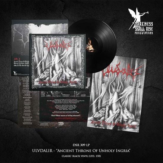 Cover for Ulvdalir · Ancient Throne of Unholy Ingria (Black Vinyl) (LP) (2025)