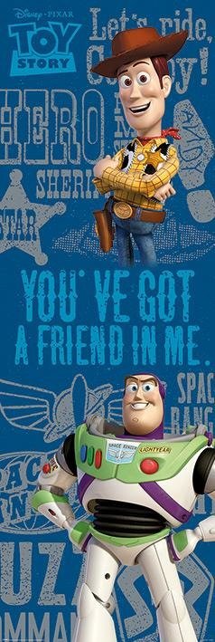 Cover for Disney: Pyramid · Toy Story - You've Got A Friend -Door Poster- (Poster Da Porta 53X158 Cm) (MERCH)